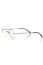 Silver Metallic Unisex Eyeglass Frame Frankie Morello