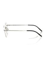 Silver Metallic Unisex Eyeglass Frame Frankie Morello