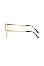 Gold Metallic Unisex Frame Eyeglasses Frankie Morello