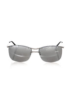 Silver Metallic Fiber Men's Sunglass Frankie Morello