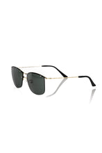 Black Metallic Fiber Men's Sunglasses Frankie Morello