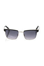Black Metallic Fiber Men Sunglass Frankie Morello