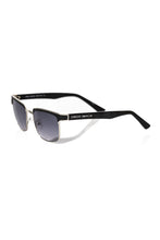 Black Metallic Fiber Men Sunglass Frankie Morello