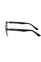 Black Metallic Fiber Men Sunglass Frankie Morello