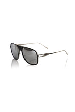 Black Metallic Fiber Men Sunglass Frankie Morello