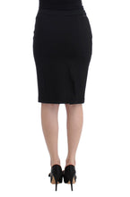 Black Straight Pencil Skirt GF Ferre