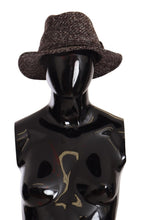 Gray Melange Blended Textured Tweed Hat Dolce & Gabbana