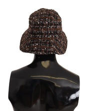 Multicolor Fabric Woven Wide Brim Bucket Hat Dolce & Gabbana