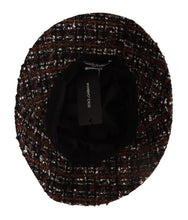 Multicolor Fabric Woven Wide Brim Bucket Hat Dolce & Gabbana