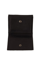 Black Leather Trifold Purse Belt Multi Kit Wallet Dolce & Gabbana