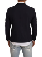 Black Single Breasted One Button Suit Jacket Domenico Tagliente