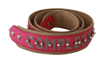 Pink Handbag Accessory Leather Shoulder Strap Dolce & Gabbana