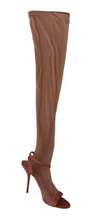 Pink Tulle Stretch Ankle Strap Sandals Shoes Dolce & Gabbana