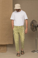 Green Cotton Men's Jeans Don The Fuller