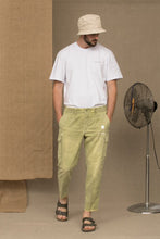 Green Cotton Men's Jeans Don The Fuller