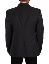 Gray Double Breasted 2 Piece SICILIA Blazer Dolce & Gabbana