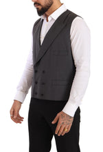 Gray Double Breasted 2 Piece SICILIA Blazer Dolce & Gabbana