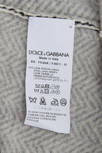 Black White Wool Top Cardigan Sweater Dolce & Gabbana