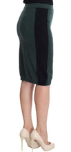 Green Wool Blend Pencil Skirt MILA SCHÖN