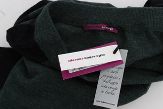 Green Wool Blend Pencil Skirt MILA SCHÖN