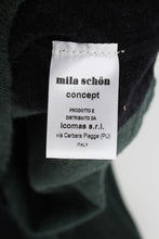 Green Wool Blend Pencil Skirt MILA SCHÖN