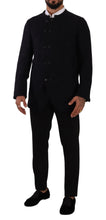 Gray Alpaca Button Down Men Coat Jacket Dolce & Gabbana