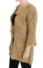 Beige Wool Blend Cape Sweater PINK MEMORIES