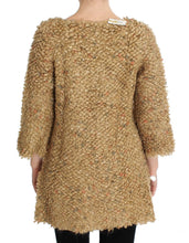 Beige Wool Blend Cape Sweater PINK MEMORIES