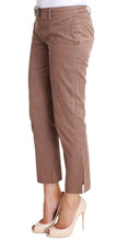 Brown Cropped Corduroys Pants Costume National