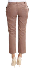 Brown Cropped Corduroys Pants Costume National