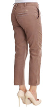 Brown Cropped Corduroys Pants Costume National