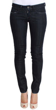 Blue Cotton Stretch Slim Fit Jeans Costume National