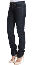 Blue Cotton Stretch Slim Fit Jeans Costume National
