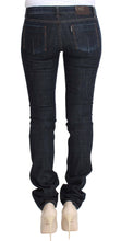 Blue Cotton Stretch Slim Fit Jeans Costume National