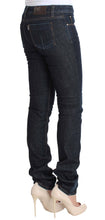 Blue Cotton Stretch Slim Fit Jeans Costume National