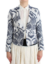 Blue White Blazer Suit Jacket Christian Pellizzari