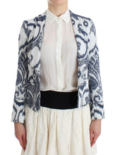 Blue White Blazer Suit Jacket Christian Pellizzari
