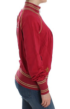 Pink Mock Zip Cardigan Sweatshirt Sweater John Galliano