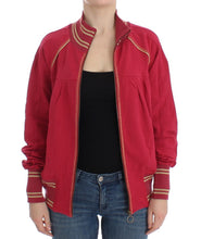 Pink Mock Zip Cardigan Sweatshirt Sweater John Galliano