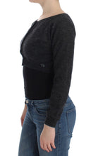 Gray Knit Wool Cardigan Sweater Ermanno Scervino