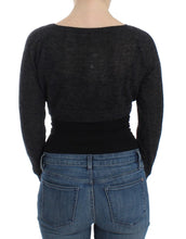 Gray Knit Wool Cardigan Sweater Ermanno Scervino