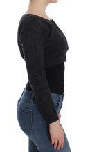 Gray Knit Wool Cardigan Sweater Ermanno Scervino