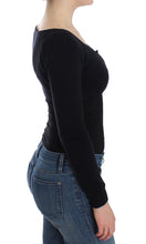 Black Cashmere Cardigan Sweater Ermanno Scervino