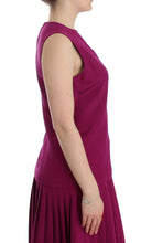 Purple Silk Sleeveless Blouse Top Barbara Casasola