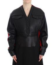 Black Short Croped Coat Bomber Jacket KAALE SUKTAE