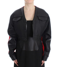 Black Short Croped Coat Bomber Jacket KAALE SUKTAE
