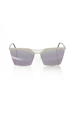 Silver Metallic Women's Sunglass Frankie Morello
