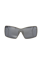 Black Metallic Fiber Women's Sunglass Frankie Morello