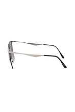 Silver Metallic Women's Sunglass Frankie Morello