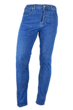 Blue Cotton Men's Jeans Aquascutum